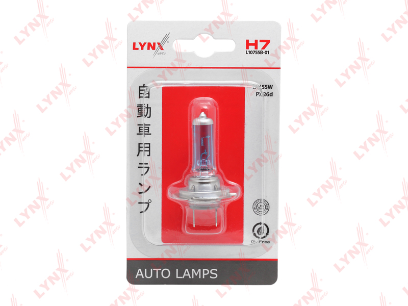 Лампа накаливания галогенная, блистер x1 (H7 12V 55W PX26d SUPER WHITE)