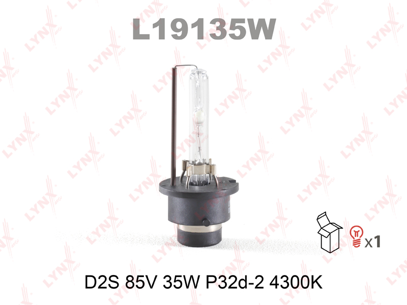 Лампа газоразрядная (ксенон) D2S LYNX L19135W