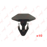 Кузов снаружи, уплотнители Клипса молдинга